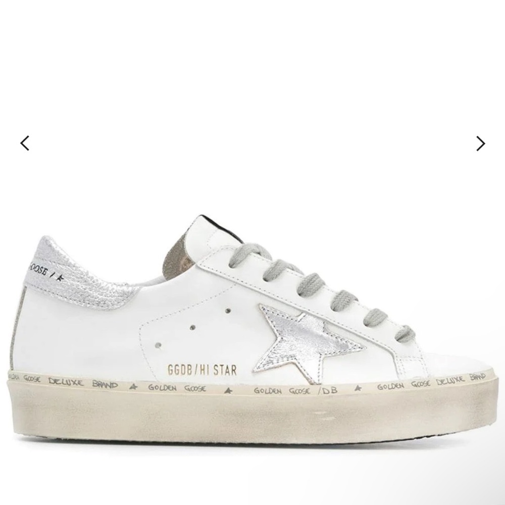perfect hi star golden goose sneakers women